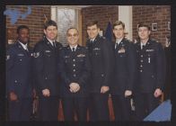 Photograph of Air Force ROTC officers